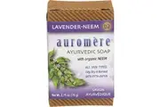 Auromere Neem Soap Ayurvedic Lavender Neem 12x78g