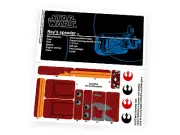 Custom stickers for Star Wars Set 75099 Rey's Speeder with Bonus!