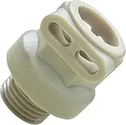 Solenoid Valve Connector Fitting with 1/8M Thread Clip Coupling - Compatible with DeLonghi Magnifica, Perfecta, Primadonna Espresso Machines Replacement Part