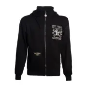 Sweatshirt With Cap Wcc High Speed Black, 2XL