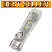 Compact 650 Lumens Keychain Flashlight with Sidelights - Perfect for Outdoors