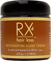 Best Hair Loss Restoration Scalp Cream to prevent and cure hair loss in men and women. Natural product creates anti-hair loss treatment with results. Stop hair loss by preventing DHT one of the main causes of alopecia. Excellent for dandruff, e ..