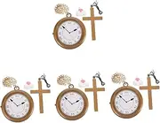 OATIPHO Party Wall Clock Glow Party Outfit for Glow Sticks Loot Hippie Decor Party Necklace Neon Halloween Ears Halloween Party Cosplay Inflatable Favors Light up Plastic