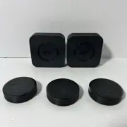 EverNary Dog Door Bell Smart Wireless 2 Receiver + 3 Transmitters Black NEW