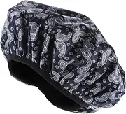 EXHUMKY Shower Hat for Breathable Waterproof Wear-resistant Bath Cap for Long Hair Curly