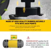Rubber Pucks Jack Jacking Lift Pad Fit Chevrolet Corvette C6 Convertible 2005-12