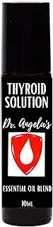 Dr. Angela Walk Thyroid Solution Essential Oil Blend | Therapeutic Grade | Natural Thyroid Support Roll-On Bottle 10ml (.33 fl oz)