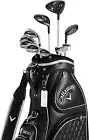 Callaway Womens Reva 9 Piece Complete Golf Set ‎‎Black with golf bag New