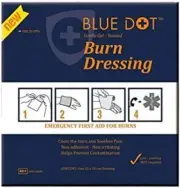Blue Dot Sterile Burn Dressing, Pack of 10