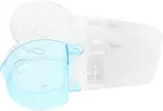 Kisangel Blue Portable Pill Taker Remover Medication Dispenser Tablets Pills Pack Opener Assistance Tool Pill Taker Organizer for The Elderly Disabled