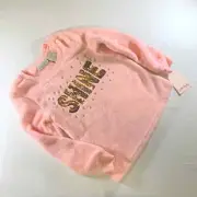Cynthia Rowley Girls 5 -6 Fleece Sweatshirt Sequin Shine NWT