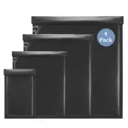 4 Pack Faraday Bags for Phones & Tablets & Laptops & Radio, Faraday Key Fob P...