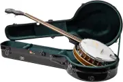 Fiberglass Banjo Case-Fits Mastertone & Most 5-String Styles, with Interior Comp