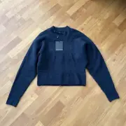 New Decjuba Navy Zack Dolman Jumper RRP $109.95
