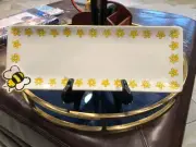 New Tag Bumble Bee Tray with Yellow Flowers Pattern Bee Lovers
