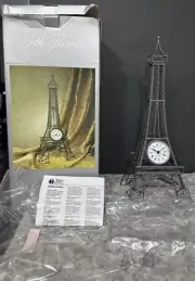 Seth Thomas Eiffel Tower Clock New in Box, Vintage Westclox Spartus