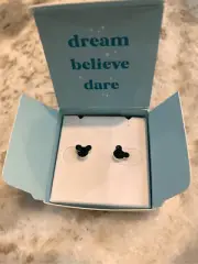 Black Mouse Earrings #Origami Owl