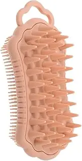 WATIIFUFU Silicone Head Scrubber Brush Gentle Dual Sided Hair Scalp Massager for Deep Cleansing Durable Shower Brush for Hair Care