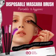 Disposable Mascara Brush Eyelash Wand Applicator Lash Extension Brushes Spoolies