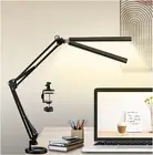 24W Dual Head LED Desk Lamp 80CM Wide Lighting 5 Color Adjustable Eye Protection