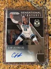 2019-20 Prizm Cam Reynolds Sensational Signatures Auto Autograph BB