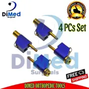 MicroAire Pal Type Fitting Luer Lock Adapter Liposuction Cannula Plastic Surgery