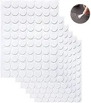 420 PCS Clear Removable Art Adhesive Putty Sticky Tacky Poster Putty, Round Transparent Double-Sided Adhesive Dot Tape DIY Mounting Adhesive Stickers for Hanging Posters,Pictures