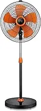 Floor Fan 18'' Automatic Oscillation Stand Floor Fan 8 Speed Settings Powerful Large Tower Fan with Space-Saving Design Adjustable Portable