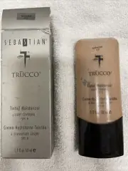 sebastian trucco tinted moisturizer Light Coverage SPF 8. Sundrenched. Old Stock
