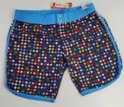 PAUL FRANK SZ M NWT Poly Microfiber 2 Snap Ons Pretty Polka Dots Skull & Bones