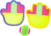 GARIOUANS 1Set Sticky Ball Game Fun Outdoor Toss Catch for Improves Coordination Reaction Speed for Backyard Beach Party Activities