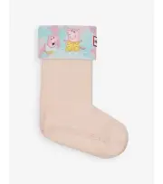 HUNTER Special Edition Peppa Pig Kids Boot Sock Rose Metal XL