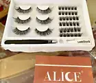 ALICE Lash Clusters DIY Lash Extensions Individual Full Lashes & Cluster Kit