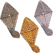 minkissy 3pcs Leopard Dry Hair Hat Hair Dry Wraps Quick Dry Hair Cap Curly Hair Plop Towel Quick Dry Towels Hair Drying Clear Makeup Bags Fast Drying Hair Cap Drying Head Coral Fleece