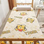 Dremdo Japanese Floor Mattress for Adults, Roll Up Floor Bed Futon Mattress, Foldable Camping Portable Mattress, Bed Mattress Topper, Floor Lounger Guest Bed for Couch Car,1,150x200cm