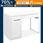 Computer Desk Drawer Cabinet White Home Office Furniture Study Workstation WH-AB