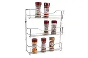 Entr e 3-Tier Wall Mount Spice & Seasoning 18 Bottle Rack/Storage Organiser