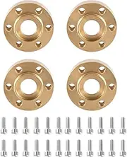 Modification Accessories Brass 12Mm Wheel Hex Widening Adapter for 1/10 RC Crawler Axial SCX10 for Traxxas for TRX4(9mm)