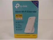 NEW TP-LINK RE220 AC750 DUAL BAND MESH WI-FI EXTENDER