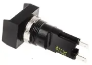 Momentary Push Button Switch, IP67, Panel Mount - 551015-601