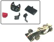 Scalextric W9164 Steering Wheel Camera Wing Mirrors McLaren Mercedes F1 MP4/16