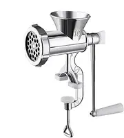 Meat Grinder Sausage Stuffer Filler,Heavy Duty Meat Grinder Manual Aluminum Alloy Sausage Stuffer | Table Mount Grinding Machine Hand Meat Mincer for Pork & Garlic