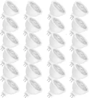 24 Pack MR16 LED Bulbs 50W Halogen Equivalent 5000K,5W GU5.3 MR16 12V Spotlight