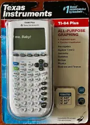 WHITE! Ti-84 Plus New SEALED LATEST MODEL Texas Instruments Graphing Calculator