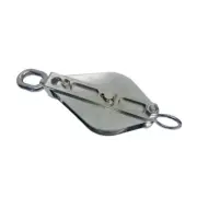 Swivel Eye Block 5" Sheave 3/4" Rope 2,000 Lb Loading Cap. Stainless Steel T304