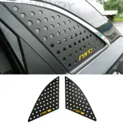 C Pillar Plate Lettering Mask Decal Window Glass Molding (Fits: KIA 2017+ Niro) (for: Kia)