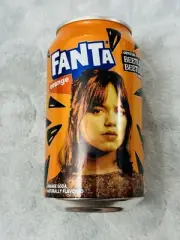 Fanta Orange Soda Beetlejuice Jenna Ortega Limited Edition 12oz Can