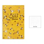 Retro 51 "Buzz" Honey Bee Rescue Notebook 5.25" x 8.25" (A5)