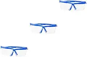[DOITOOL] 3 Pcs Safety Eye Glasses Glasses Protective Eyewear Safety Goggle Cycling Glasses Safety Eyewear Safety Glasses Outdoor Goggle Glasses Outdoor Eye Goggles