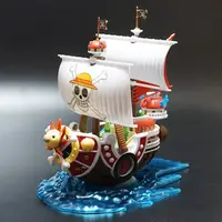 在飛比找蝦皮購物優惠-現貨！海賊王公仔模型 航海王 海賊船 萬裡陽光號 千陽號 紅